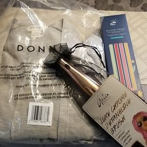 Buy 1 Get 2 Free Sweat coat, brush, & straws